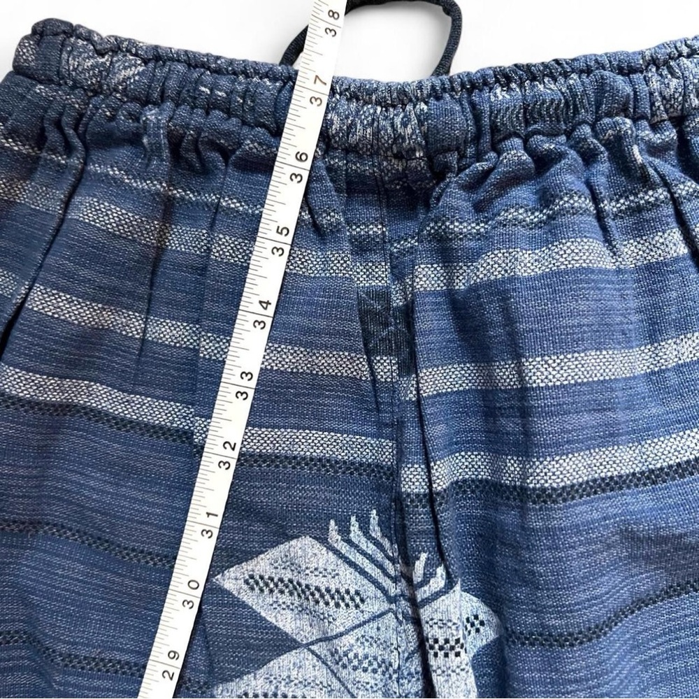 Blue And Brown Patchwork Trousers - image 6